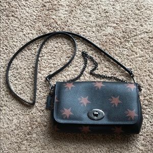 Star patterned coach purse